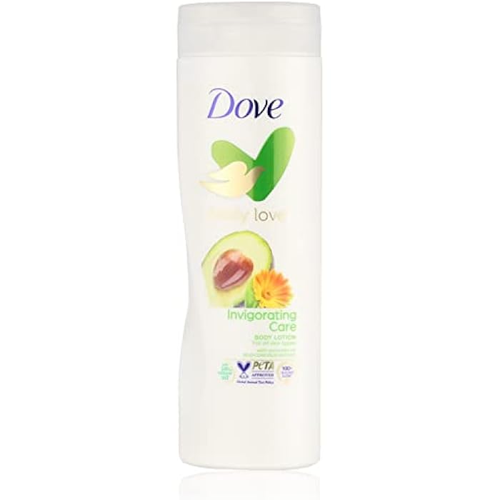 Dove Body Love Invigorating Care Avocado Oil Body Lotion, 400ml - Image 1